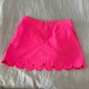 Lilly Pulitzer Pink Skort